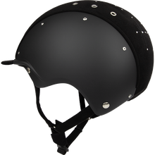 Laden Sie das Bild in den Galerie-Viewer, CASCO Reithelm Apart Brilliant Black