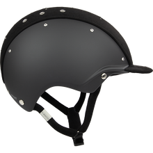Laden Sie das Bild in den Galerie-Viewer, CASCO Reithelm Apart Brilliant Black
