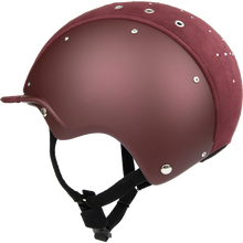Laden Sie das Bild in den Galerie-Viewer, CASCO Reithelm Apart Brilliant Burgundy