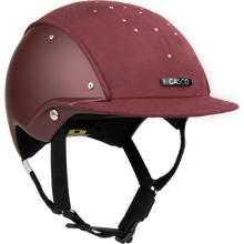 Laden Sie das Bild in den Galerie-Viewer, CASCO Reithelm Apart Brilliant Burgundy