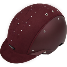 Laden Sie das Bild in den Galerie-Viewer, CASCO Reithelm Apart Brilliant Burgundy