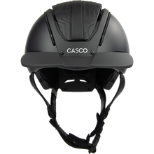 Laden Sie das Bild in den Galerie-Viewer, CASCO Reithelm DUELL one Finesse Black