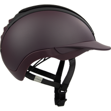 Laden Sie das Bild in den Galerie-Viewer, CASCO Reithelm DUELL one Finesse Merlot