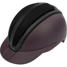 Laden Sie das Bild in den Galerie-Viewer, CASCO Reithelm DUELL one Finesse Merlot