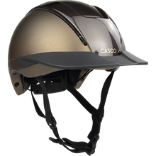 Laden Sie das Bild in den Galerie-Viewer, CASCO Reithelm DUELL Prime Brown