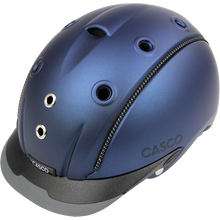 Laden Sie das Bild in den Galerie-Viewer, CASCO Reithelm Prime Blue