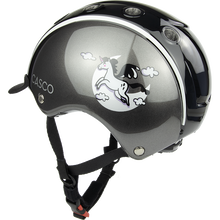 Laden Sie das Bild in den Galerie-Viewer, CASCO Reithelm Nori Moonbeam Anthracite