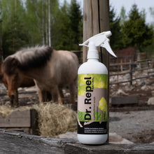 Laden Sie das Bild in den Galerie-Viewer, Dr. Repel Summer Spray für Pferde 1 L – Sommerspray mit finnischem Teerduft