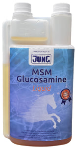 JUNG MSM + Glucosamine Liquid 1 L Dosierflasche