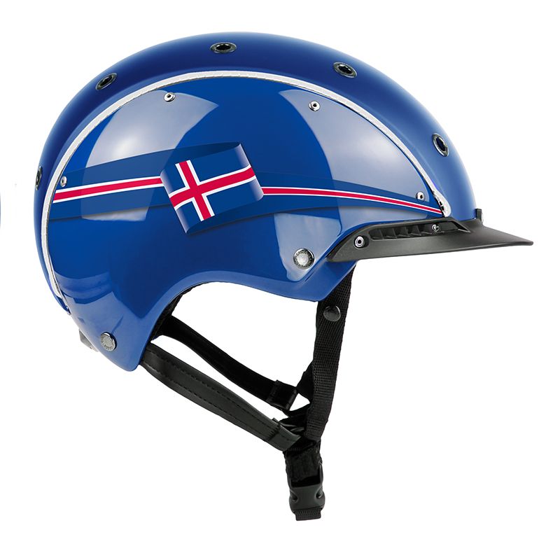 Reithelm Champ-3 Marine - Disk-Fit Vario Größenverstellung Mit Helmbox